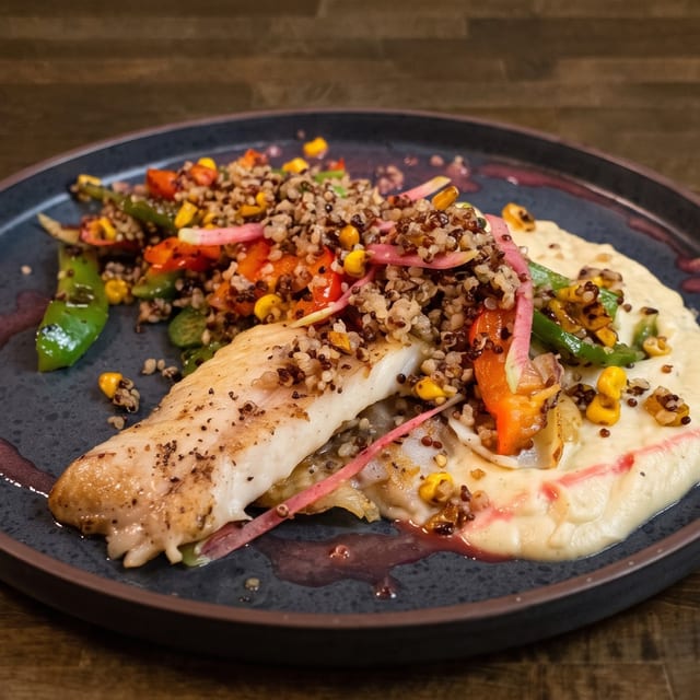 Pescado & Quinoa (Fish & Quinoa).