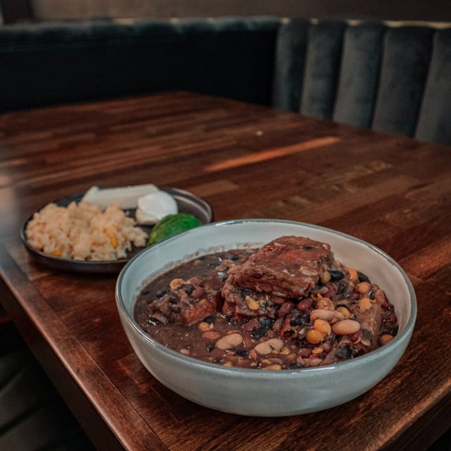 Sopa de Frijoles Mixta (Mixed Bean Soup).